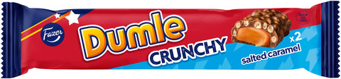 Fazer Crunchy Dumle Salted Caramel, 55g